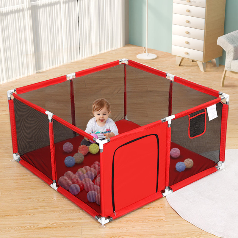 Parc pour bébé, Rouge