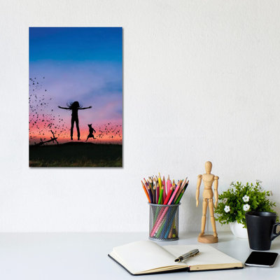 Fly With Birds by Abdullah Evindar - Wrapped Canvas Print