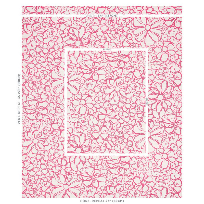Sidonie Fabric, Magenta