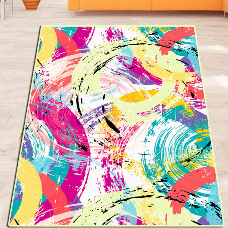 Antibacterial Hall Carpet, 31.5 x 78.7 inches | 100% Polyester, 0.4 in Pile Height, Non-Slip Felt Dot Underside | Machine Washable, Perfect for Home Entryways, Durable & Stylish Design