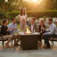 Maribelle Square Propane Fire Pit Table with Hidden Fuel Tank