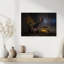 Startled Pirate'S Treasure Vintage Abstract Wall Art Print 1 Piece Wrapped Canvas Wall Art-1104625893