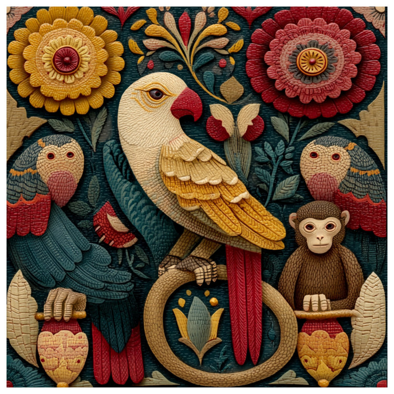 Édredon Carved Bird, Simple extra long