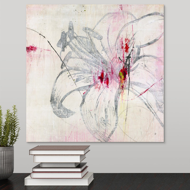 « genesis i », peinture sur toile, Toile tendue, H 16 po x l 16 po x p 1,25 po