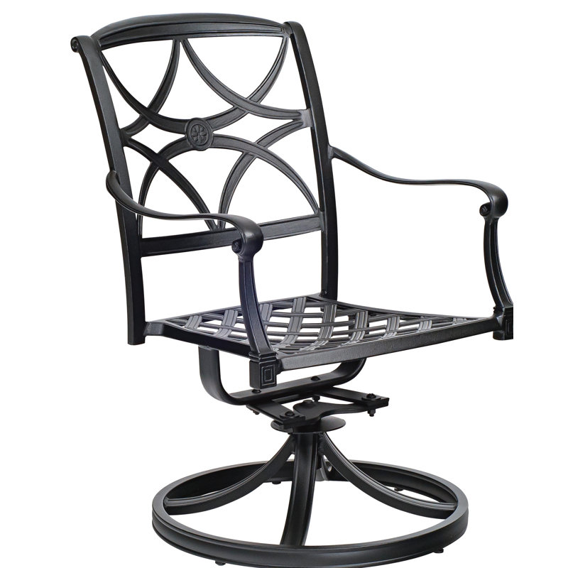 Wiltshire Outdoor Lounge Chair, 19.25", Brisa Lasso Distressed, Textured Black