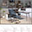 Faux Leather Executive Office Chair, Big And Tall Office Chair With Tilt and Swivel, Reclining Computer Desk Chair for Women, Men-2112916365