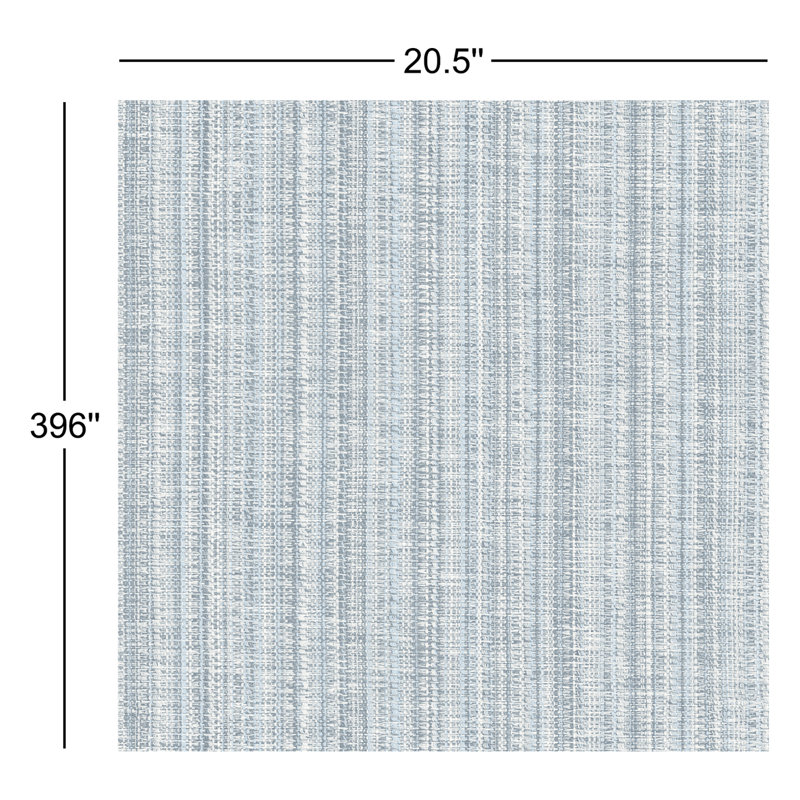 Simon Beige Woven Texture Wallpaper, Blue