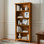 Amherst 30"W Solid Wood 5 Shelf Bookcase with Adjustable Shelves