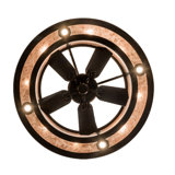 T" Mission" Downrod Ceiling Fan