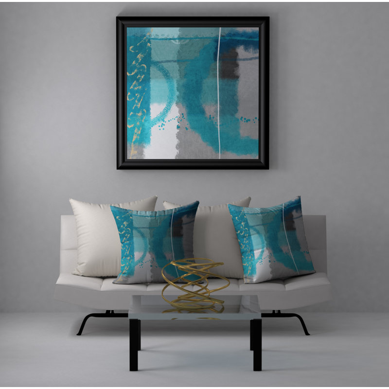 Housse de coussin carrée/insert, 20 po X 20 po