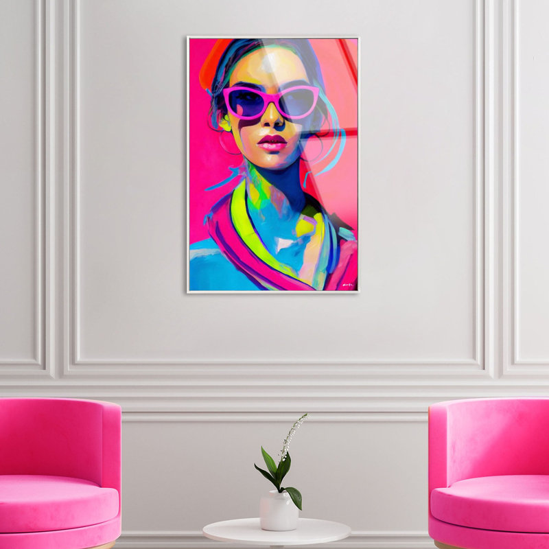 Neo Elegance Framed Acrylic Art by Oliver Gal, 16" H x 11" W