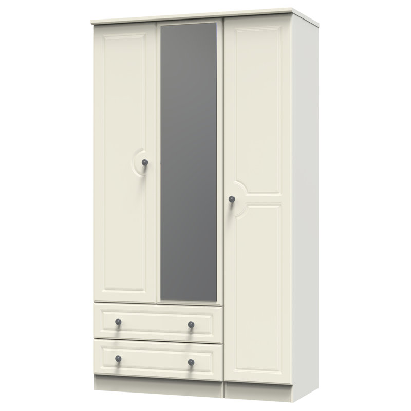 Adala Manufactured Wood Wardrobe, Cream Ash