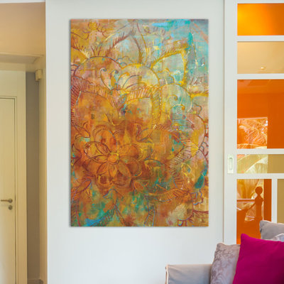 Bohémien abstract brillante i, reproduction d’art sur toile tendue