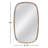 Minah Wood Rectangle Mirror