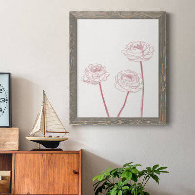 Peony Blooms II - reproduction de cadre photo sur papier