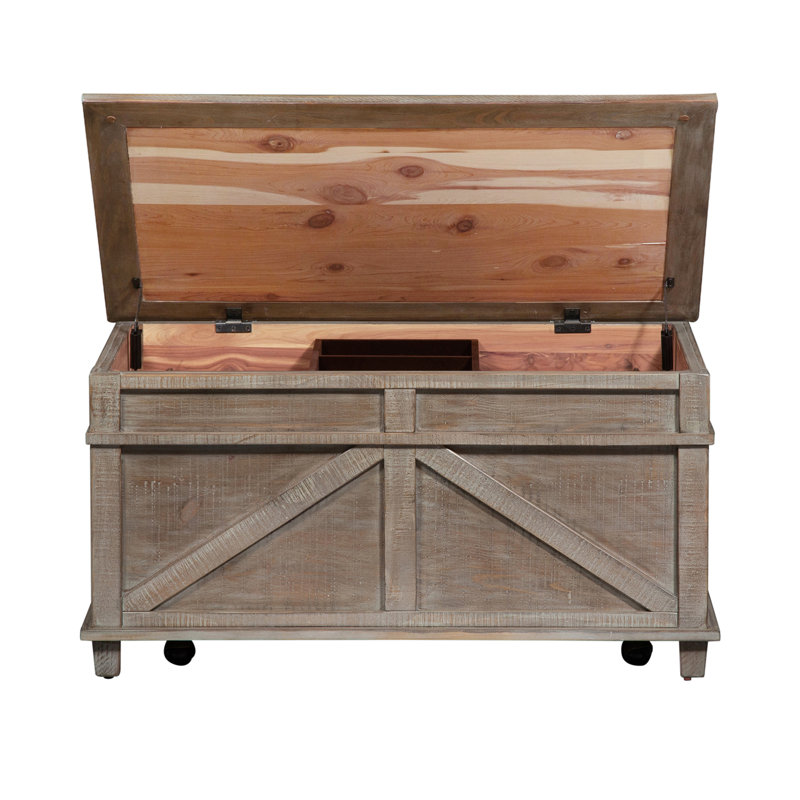 Clemente Storage Trunk Set w/ 2 End Tables