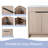 Kinslie 30'' Single Bathroom Vanity with Ceramic Top，2 Soft Close Doors and 1 Adjustable Shelf-1395029580-1368887394