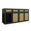 Ensemble de meubles de caisse pour chien de ferme 2 pièces avec armoire de rangement Gianna-131634895-132488294