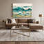 Art mural sur toile beige, "Nautical Beach"-388505690