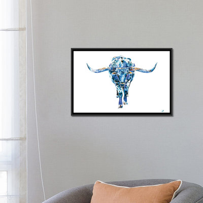 «Texas Longhorn», impression sur toile