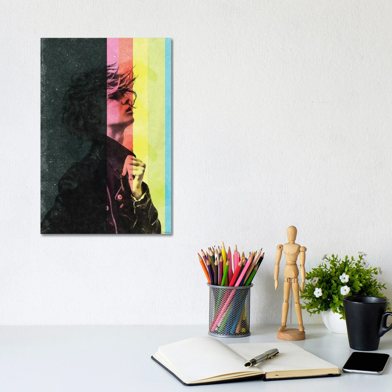 Inside The Retro by Underdott Art - Wrapped Canvas Print, 20.32 cm H x 30.48 cm W