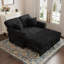 Canapé-lit en chenille avec coussin amovible-1171106375