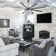 Modern 72" DIY Shade 8-Blade Dimmable Ceiling Fan with LED Lights and Remote, Reversible Ceiling Fan