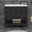 Meuble-lavabo 36 po avec lavabo simple, 4 tiroirs et tablette ouverte 36 po-1798257430