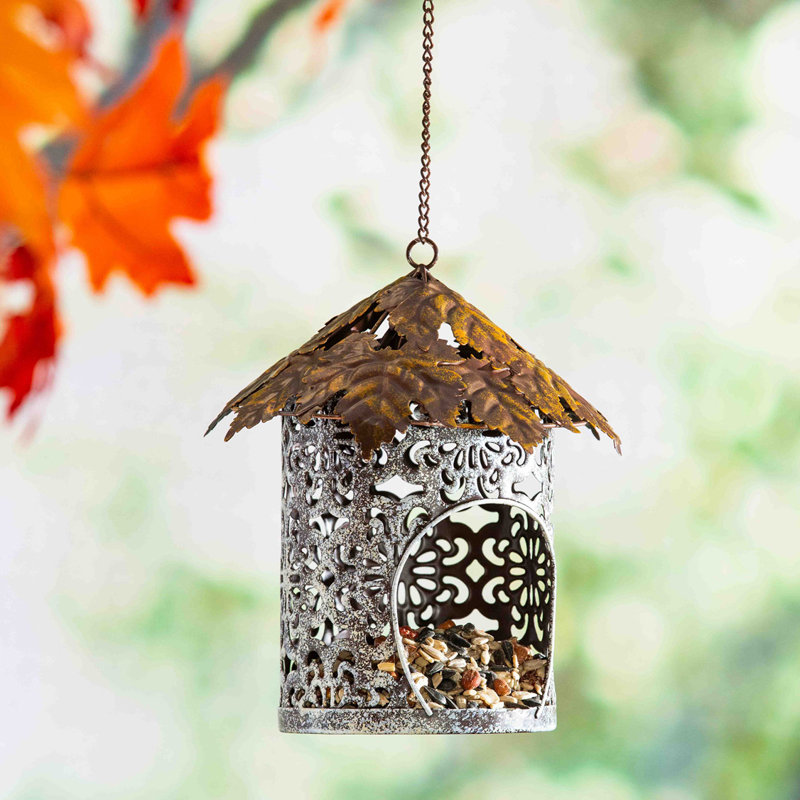 Mangeoire à oiseaux en verre Amirul