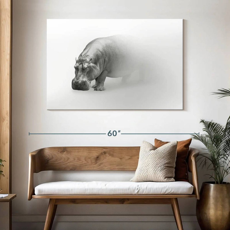 Phantom Hippo, 32" H x 48" W