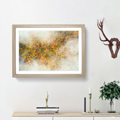 Mist over the Forest - Picture Frame Graphic Art Print
