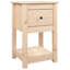40 cm W Solid Wood Bedside Table-1500020100-1523767097
