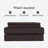 Trois Microfiber Striped Sheet Set-1944563589-1944563593