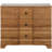 Claudie Solid Wood 3 -Drawer Accent Chest
