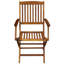 Eucalyptus Solid Wood Patio Dining Set