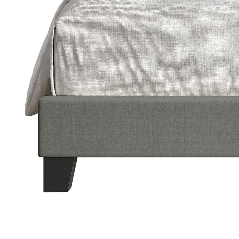 Ambrey Upholstered Standard Bed, Denim Blue, Full