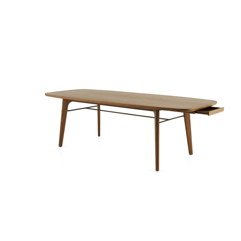 Utility Dining Table, Natural Oak, 30"H x 82.7"L x 35.5"W