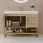 Meuble-lavabo simple 36 po avec lavabo en céramique