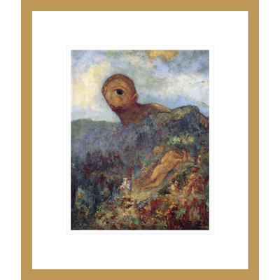 «The Cyclops» par Odilon Redon, impression giclée sur cadre
