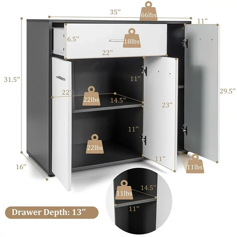 35'' Sideboard