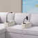Sofa Armrest with Cupholder,Large Storage Couch Armrest with Removable Phone Stand&Reading,Beige