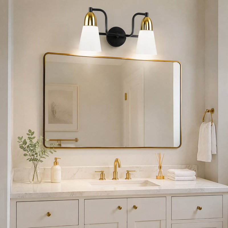 2-Light Dimmable Vanity Light, 2