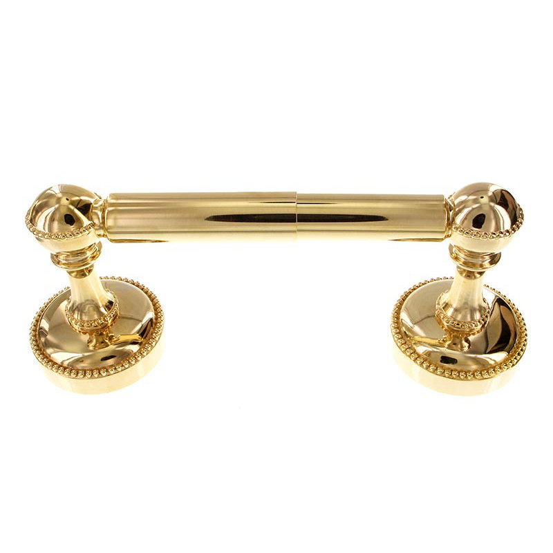 San Michele Wall Mounted Spring Toilet Paper Holder, Polished Gold