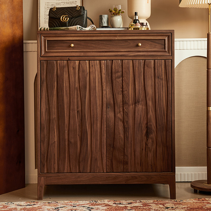 Armoire à chaussures de style français avec rangement rétro