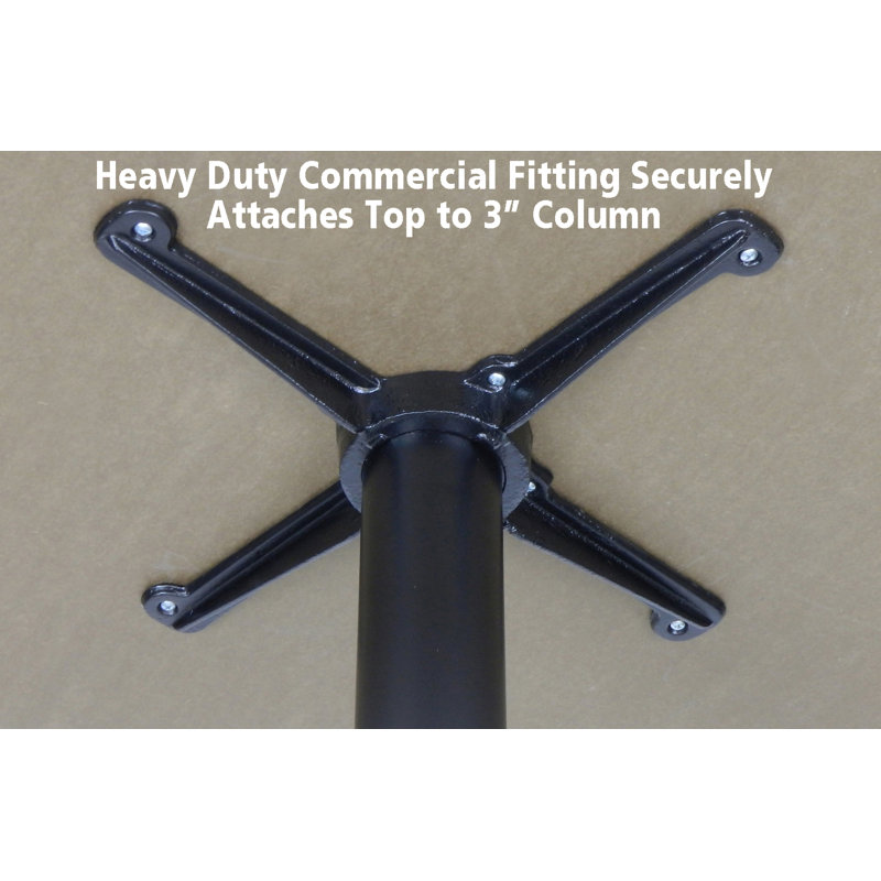24'' L Round Breakroom Table