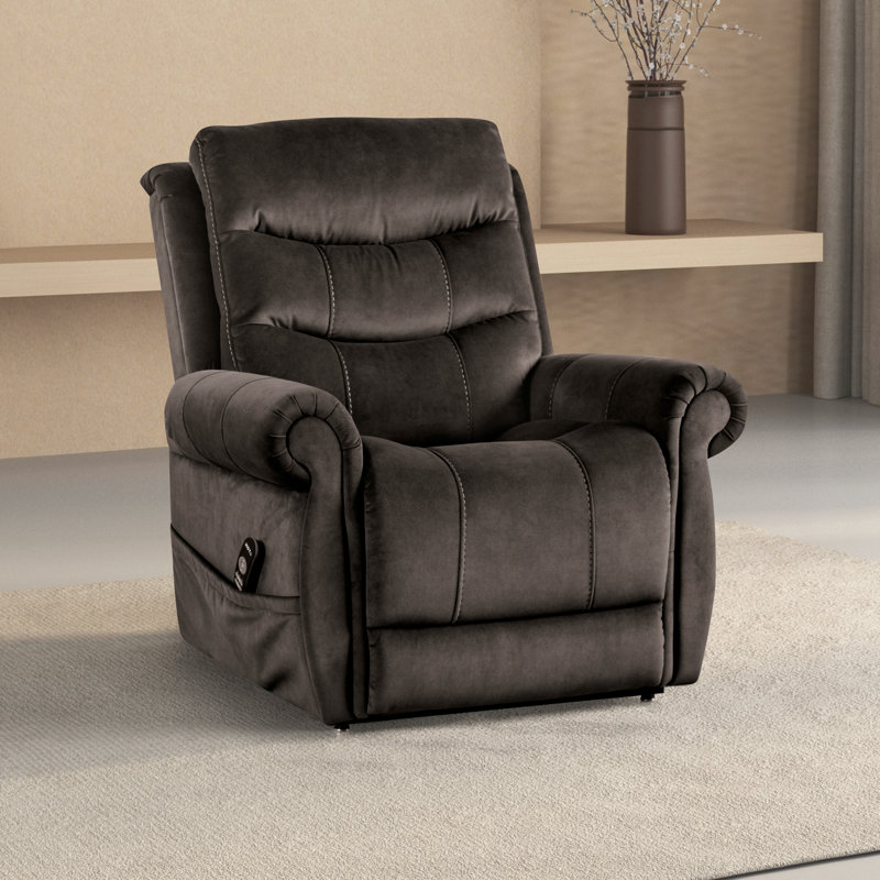 Crane Heated Massage Power Lift Assist Recliner