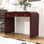 Bureau de coiffeuse avec miroir et 2 tiroirs-905203198