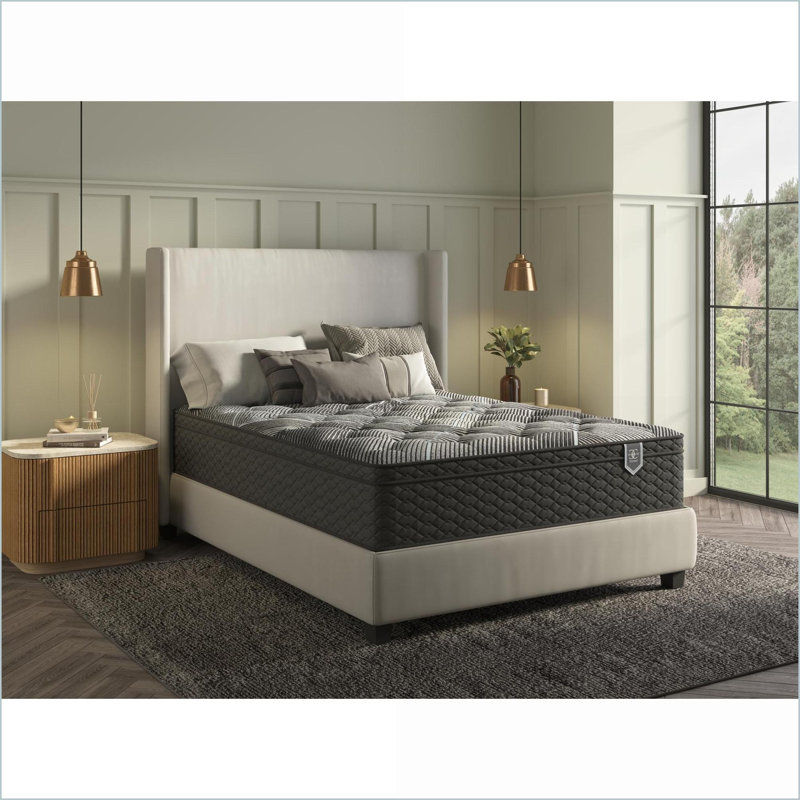 Matelas, matelas simple à plateau-coussin rafraîchissant 14 po Restonic Night | Mousse | Noir