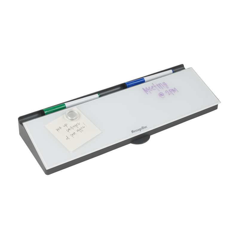ECR4Kids MessageStor Dry-Erase Keyboard Write and Store, Desk Organization