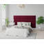 Kaion 30 cm x 75 cm Peel and Stick Upholstered Wall Paneling in Bordeaux